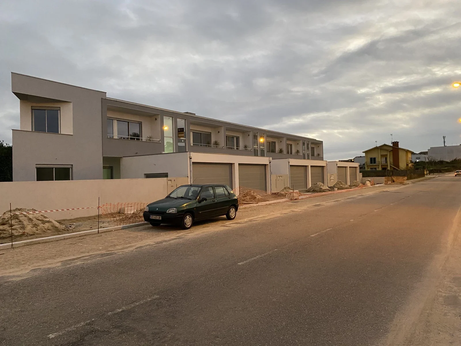 Frente das moradias — Residências da Lapa