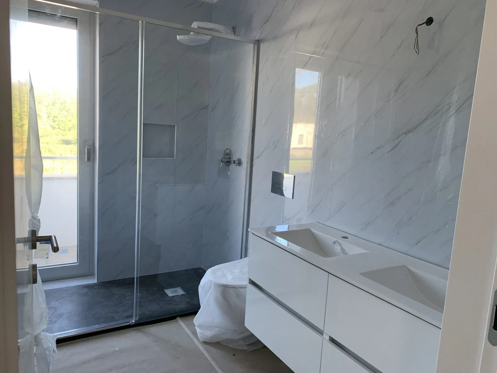 Instalação sanitária — Residências da Lapa
